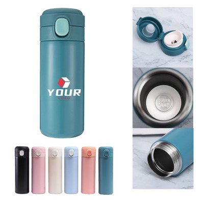 One-Click Pop-Up Lid Insulated Tumbler