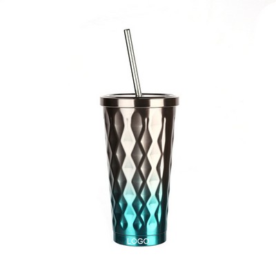 17Oz Stainless Steel Insulated Straw Tumblers