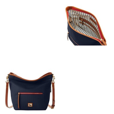 Dooney & Bourke Navy Wayfarer Small Hobo Crossbody