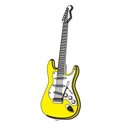 Electric Guitar Maxi Magnet (10 Square Inch)