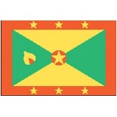 4'x6' Grenada U.N. Nylon Outdoor Flag - Style B