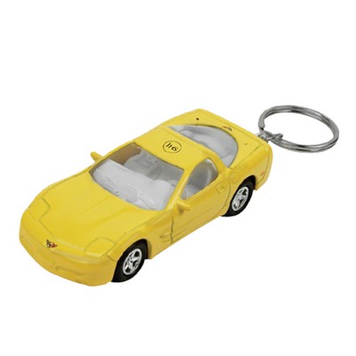 3"x1-1/4"x1-1/4" 1:64 C5 Chevrolet® Corvette Car With Key Chain