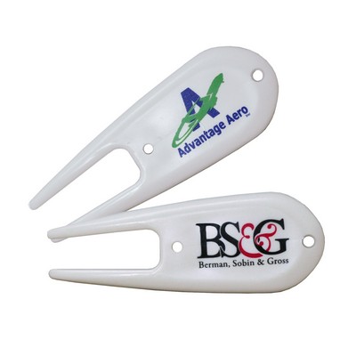 Plastic Divot Tool w/2 Color Imprint