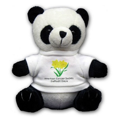 6" Sitting Panda Bear Beanie