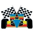 Indy Car Stock Temporary Tattoo