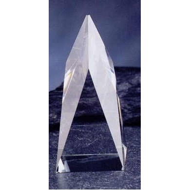 Crystal Steeple Award (6"x2 3/4")