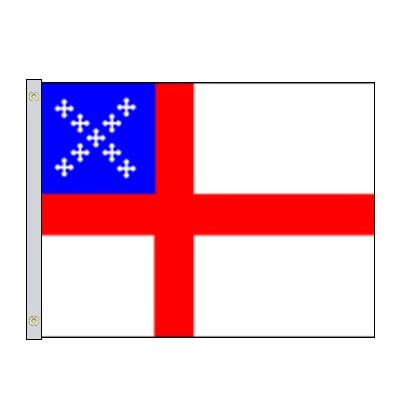 Deluxe Crown Outdoor Episcopal Flag (4'X6')