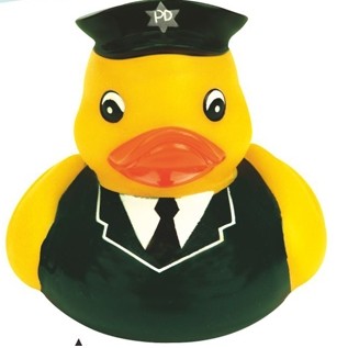 Rubber Smart Police Duck©