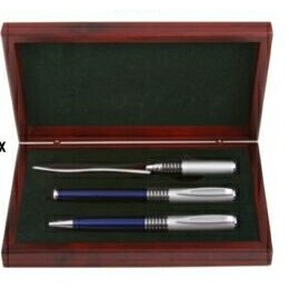 Six Ring Pen Set W/ Letter Opener