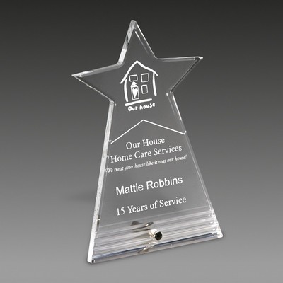 7" Fasten Stand Up Star Burst Award™