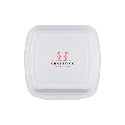 9"x9" Foam Takeout Container