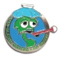 Sick Earth Lapel Pin