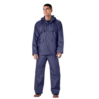 Navy Blue Microlite Rainsuit Jacket & Pants (S to XL)