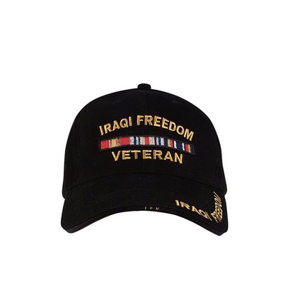 Iraqi Freedom Veteran Deluxe Low Profile Insignia Cap