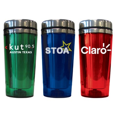 16 Oz. Translucent Double Wall Insulated Tumbler (5 Days)