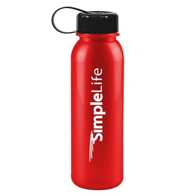 24 Oz. Terrain Metallic Sports Bottle w/Tethered Lid