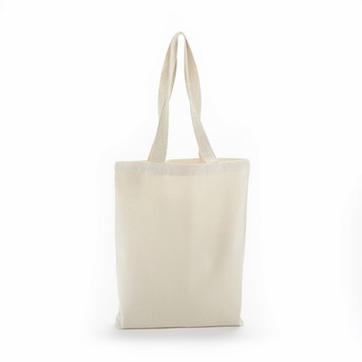 Economical Cotton Tote Bag With 3" Gusset