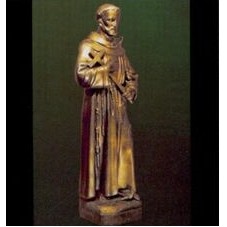 Classic Bronze Saint Monument Sculpture