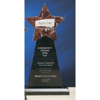 11.5" Genuine Marble Super Star Award