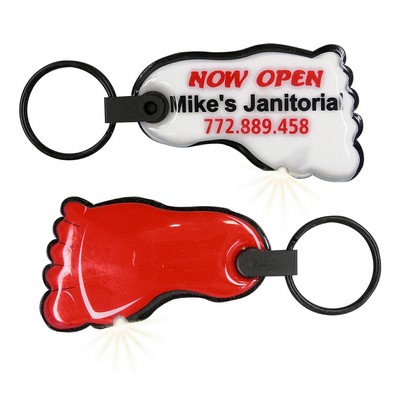 ShapeLights™ Color-A-Shape Key Ring Flashlight (Foot)