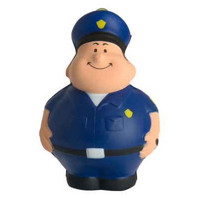 Policeman Bert™ Squeezies® Stress Reliever Key Ring