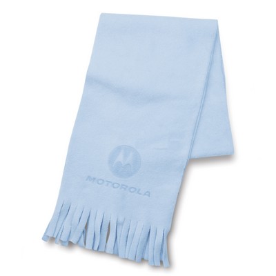 Anti-Pill Polar Fleece Scarf w/Fringes