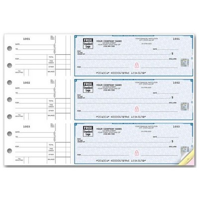 3-On-a-Page High Security Multi-Purpose Check (1 Part)