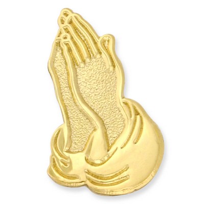 Praying Hands Lapel Pin