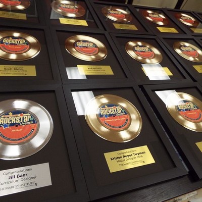 Record Award, Gold or Platinum Basic Framed