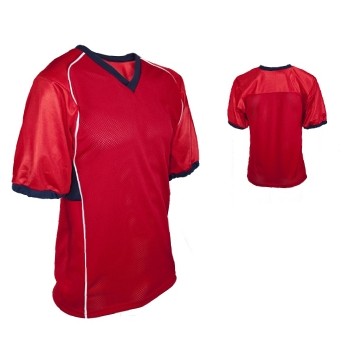 Youth Dazzle Cloth / Light Weight Tricot Mesh Football Jersey Shirt w/ 2 Color Side