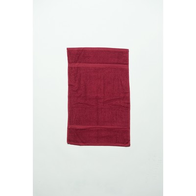 China Hand Towel (16" X 27") Burgundy (Blank)