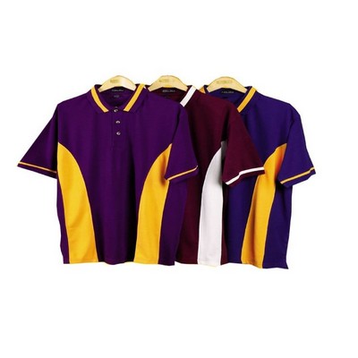 Men's Performance Polo Panel Shirt