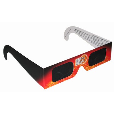 Eclipse Glasses - Safe Solar Viewers - Stock (Orange)