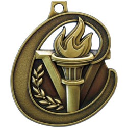 Victory Stock Medal (2")