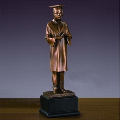 Male Graduate Resin Award (3.5"x12")