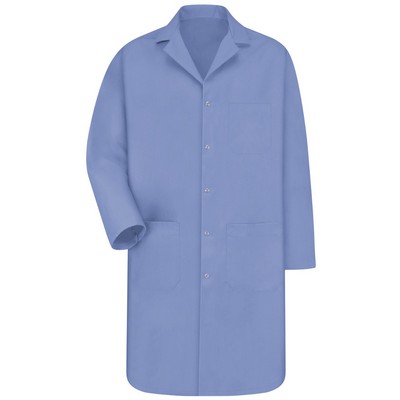 Red Kap Men's Lab Coat w/ Five Gripper Closure