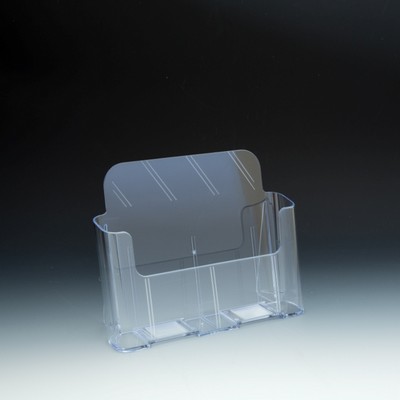 Clear Countertop Brochure Holder for Literature (Up to 8.5"x11")