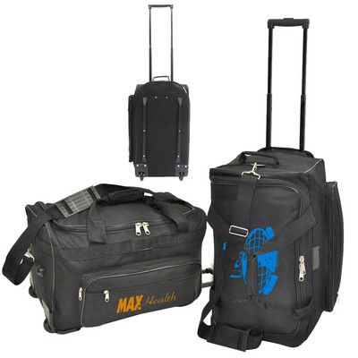 22" Rolling Travel Duffel Bag