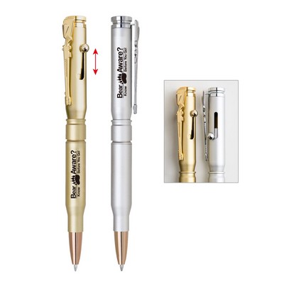 Bolt Action Metal Ballpoint Pen