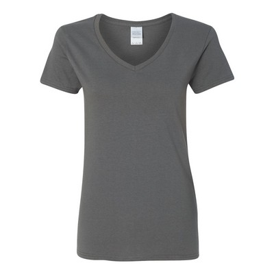 Gildan® Heavy Cotton™ Women's V-Neck T-Shirt