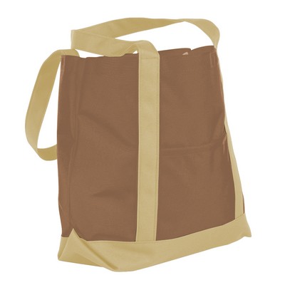 Reinforced 600 Denier Polyester Boat Tote (24"x16")