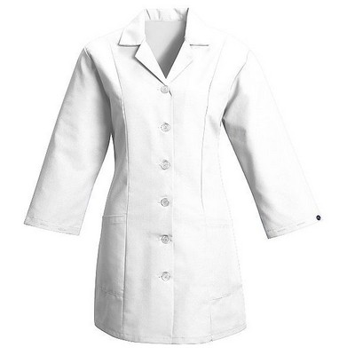 Red Kap™ Women's Fitted Smock w/Adjustable 3/4 Sleeve - White