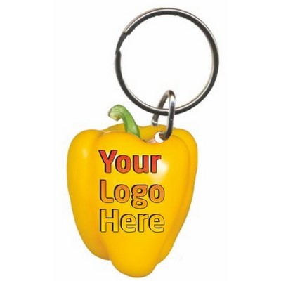 Yellow Bell Pepper Gift Shop Key Chain (3 Square Inch)