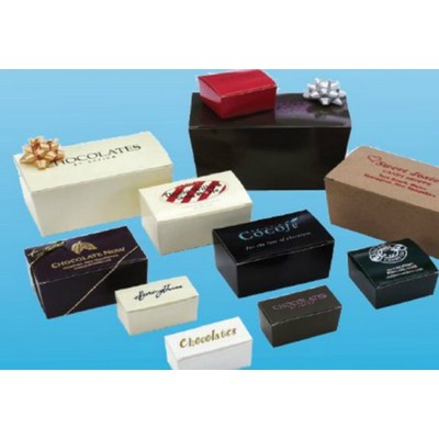 Contemporary Ballotin Style Candy Box (2 3/4"x1 3/8"x1 1/4")