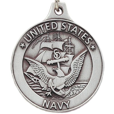 U.S. Navy Pewter Key Chain