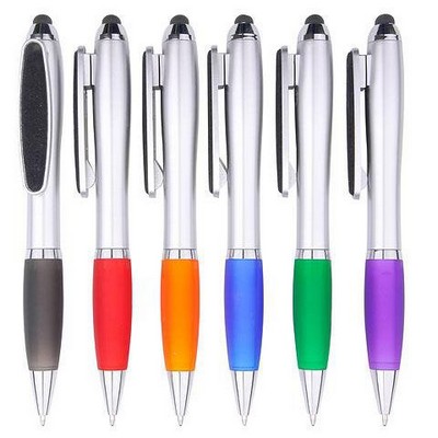 3-in-1 Ballpoint Pen/Stylus/Phone Screen Cleaner