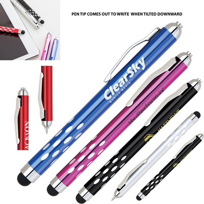 2 In 1 Metal Gravity Stylus Ballpoint Pen