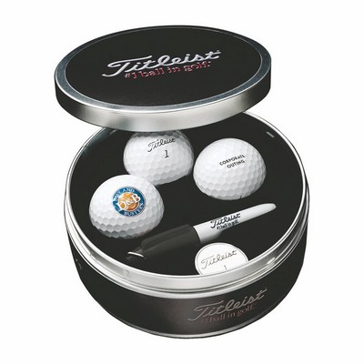 Titleist® 3-Ball Stock Tin