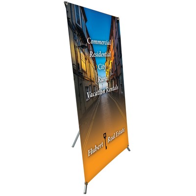 60" x 31" X-Banner Kit