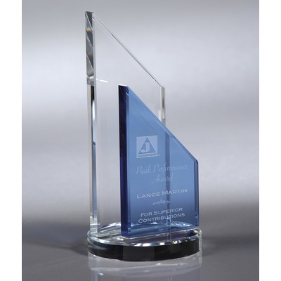 Howard Miller Sierra - Medium optical crystal award